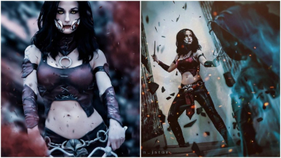 Лучший косплей Милины из Mortal Kombat