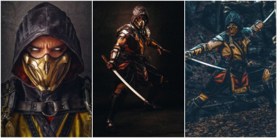 Лучший косплей Скорпиона из Mortal Kombat