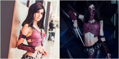 Лучший косплей Милины из Mortal Kombat