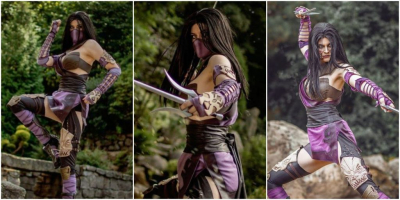 Лучший косплей Милины из Mortal Kombat