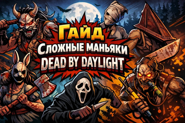 Гайд по самым сложным маньякам в Dead by Daylight