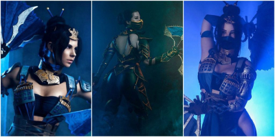 Лучший косплей Китаны из Mortal Kombat Лучший косплей Китаны из Mortal Kombat