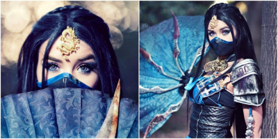 Лучший косплей Китаны из Mortal Kombat Лучший косплей Китаны из Mortal Kombat