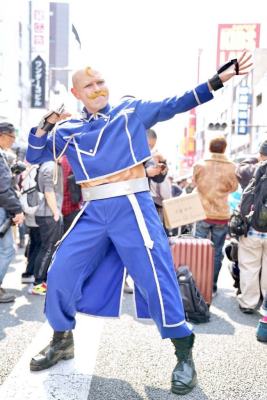 Отличный косплей в эти выходные в Осаке