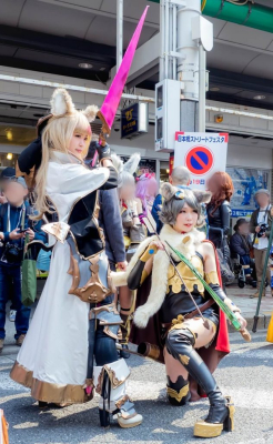 Отличный косплей в эти выходные в Осаке