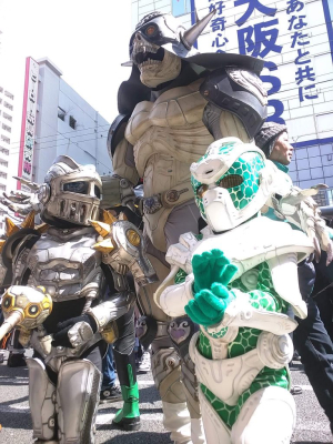 Отличный косплей в эти выходные в Осаке