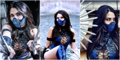 Лучший косплей Китаны из Mortal Kombat Лучший косплей Китаны из Mortal Kombat