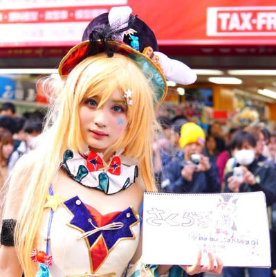Отличный косплей в эти выходные в Осаке