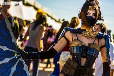 Лучший косплей Китаны из Mortal Kombat Лучший косплей Китаны из Mortal Kombat