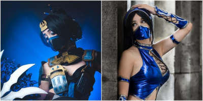 Лучший косплей Китаны из Mortal Kombat Лучший косплей Китаны из Mortal Kombat