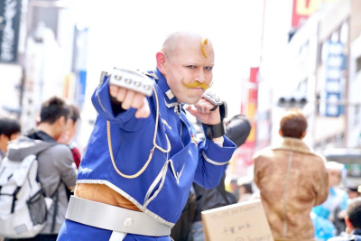 Отличный косплей в эти выходные в Осаке