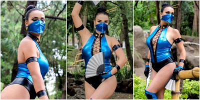 Лучший косплей Китаны из Mortal Kombat Лучший косплей Китаны из Mortal Kombat