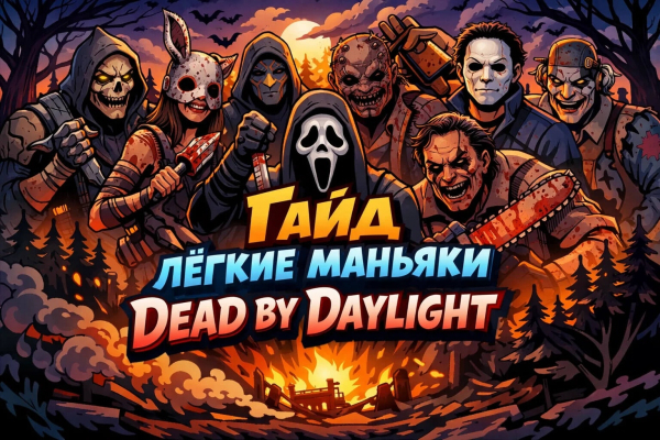 Гайд по самым легким маньякам в Dead by Daylight