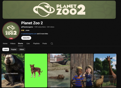 Frontier фактически подтвердила Planet Zoo 2 через обновление YouTube-канала Frontier фактически подтвердила Planet Zoo 2 через обновление YouTube-канала