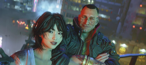 Геймеры в восторге от альтернативной вселенной Cyberpunk 2077, где Ви и Джеки просто решили отдохнуть Геймеры в восторге от альтернативной вселенной Cyberpunk 2077, где Ви и Джеки просто решили отдохнуть