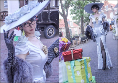 Косплеер Bayonetta демонстрирует еще одну свою замечательную работу