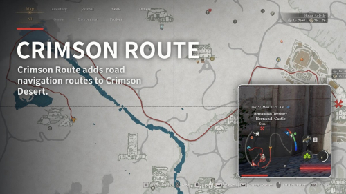 Моддер сделал для Crimson Desert полноценную GPS-навигацию