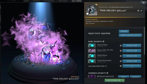 Забагованного курьера в Dota 2 продали за 300 тысяч долларов – это рекорд для рынка игры Забагованного курьера в Dota 2 продали за 300 тысяч долларов – это рекорд для рынка игры