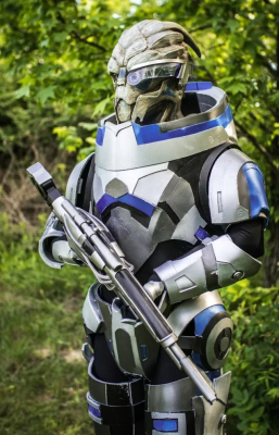 Откалибруйте себя для косплея Garrus Откалибруйте себя для косплея Garrus