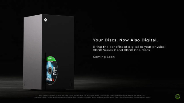 
                Xbox официально представила функцию переноса дисковых копий игр в цифровые
            