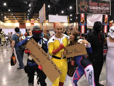 Как косплеить, когда пушки запрещены