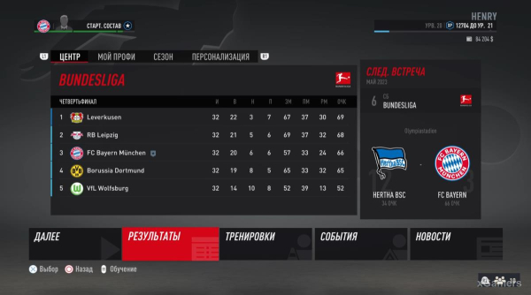 FIFA 23 Карьера за игрока: Возвращение Thierry Henry (Тьерри Анри) 1 сезон