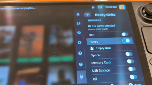 Для Steam Deck создали плагин, который позволяет запускать игры с дискет