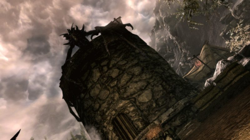 &laquo;Настало время для ещё одного прохождения&raquo;: художник впечатлил фанатов The Elder Scrolls V: Skyrim воссозданием Хелгена после атаки Алдуина